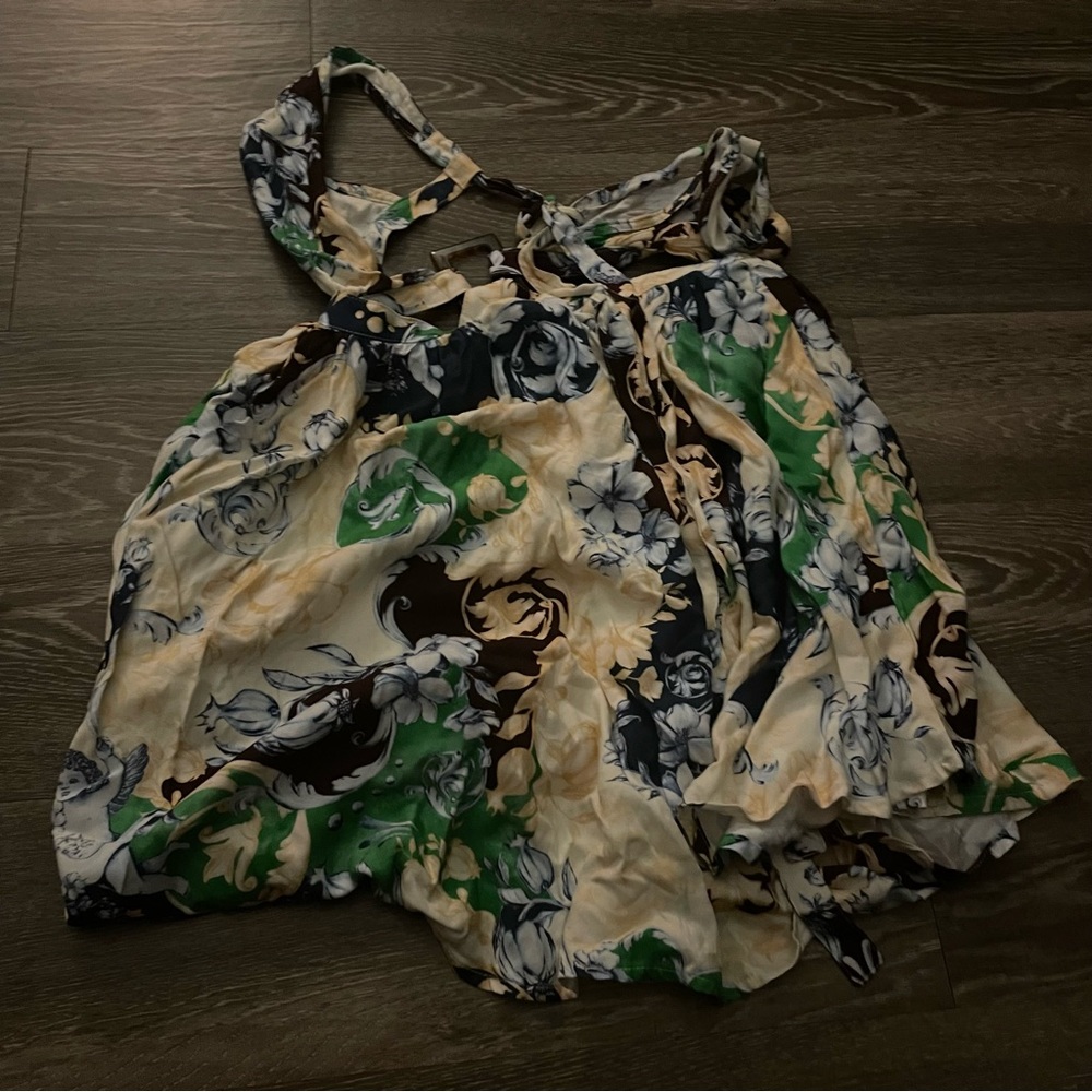 NWT Agua Bendita Gillian Cardumen Dress. Size Large - Picture 14 of 15